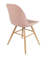 Zuiver Albert Kuip Spisebordsstol - Rosa - Unoliving.com