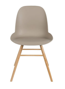 Zuiver Albert Kuip Spisebordsstol - Taupe - Unoliving.com