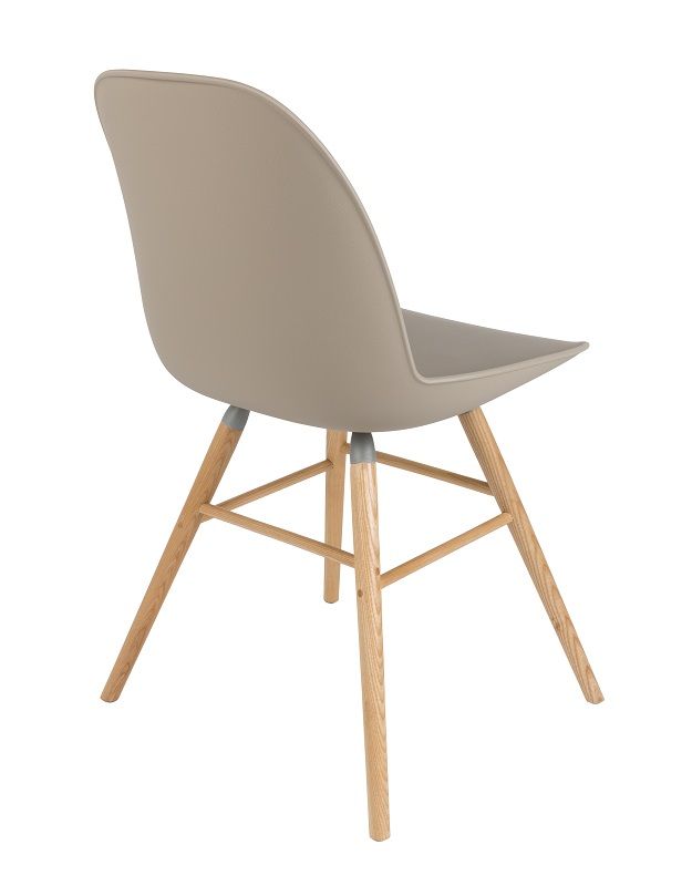 Zuiver Albert Kuip Spisebordsstol - Taupe - Unoliving.com