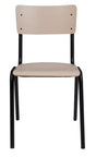 Zuiver Back to school Spisebordsstol - Mat beige - Unoliving.com