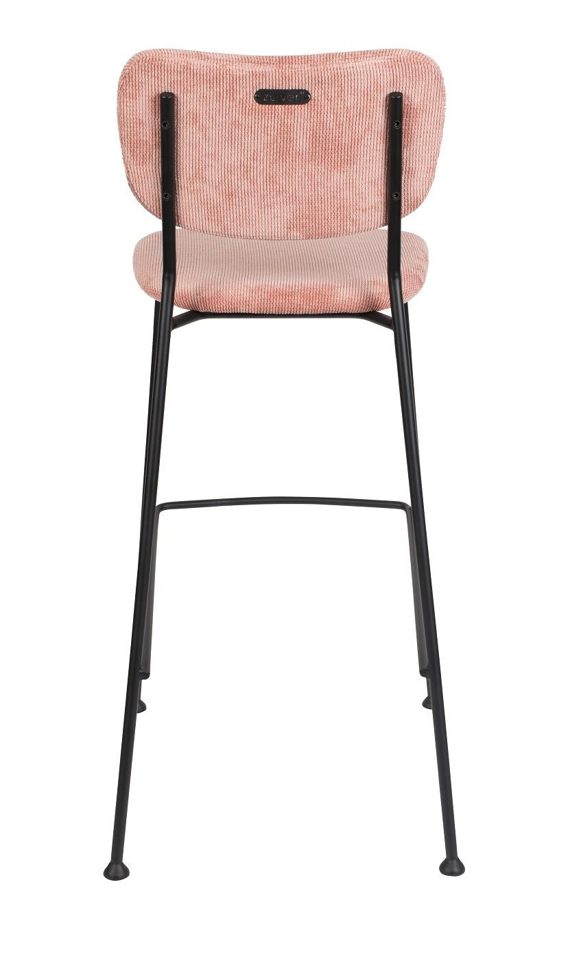 Zuiver Benson Barstol - Pink - Unoliving.com