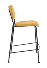 Zuiver Benson barstol - Okker, SH: 64.5cm - Unoliving.com