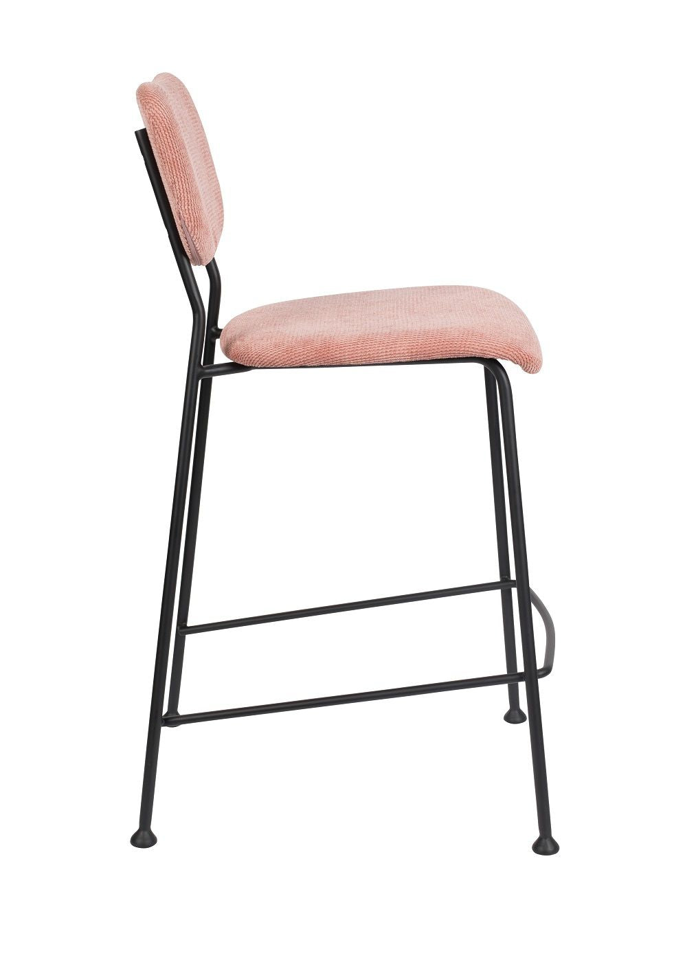 Zuiver Benson barstol - Pink, SH: 64.5cm