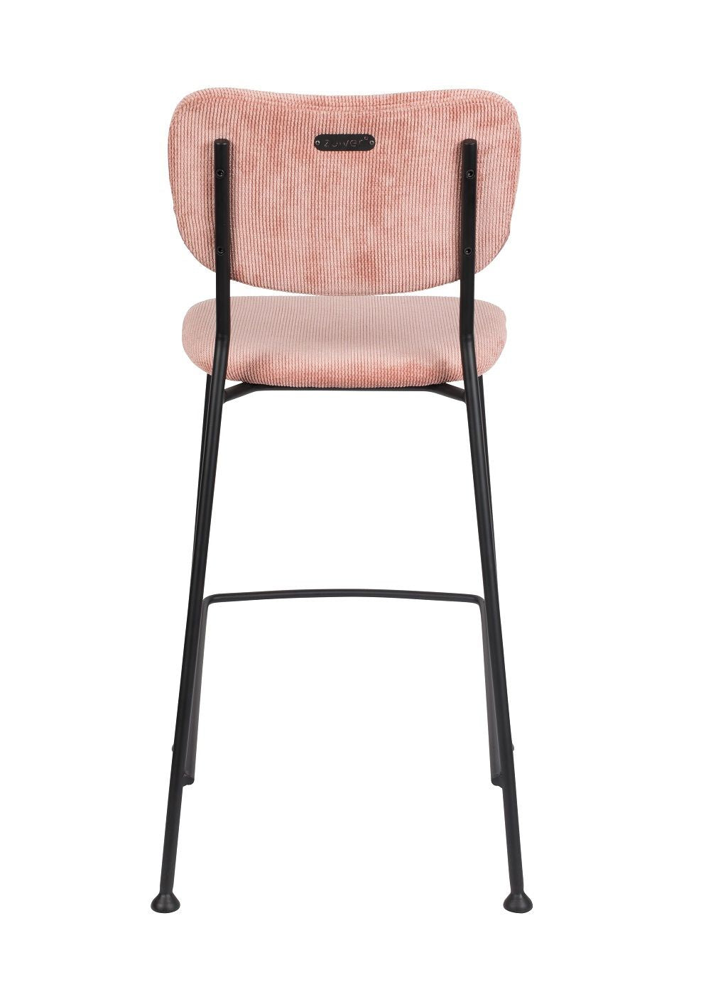 Zuiver Benson barstol - Pink, SH: 64.5cm