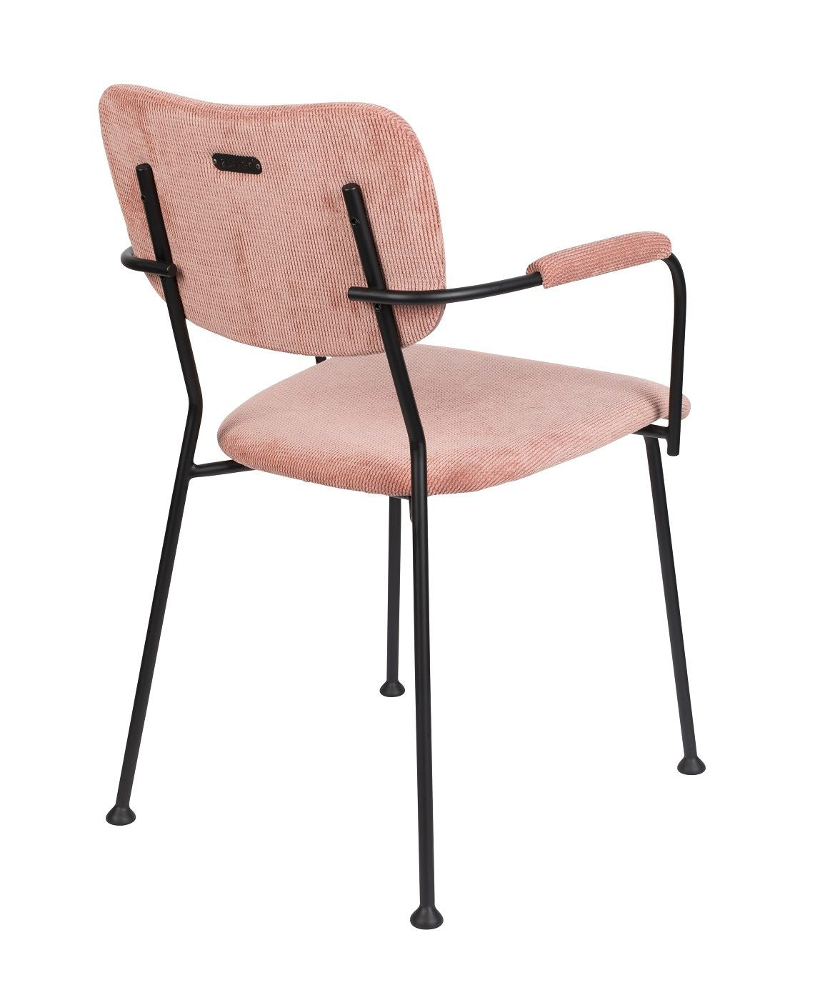 Zuiver Benson Spisebordsstol m. armlæn - Pink - Unoliving.com