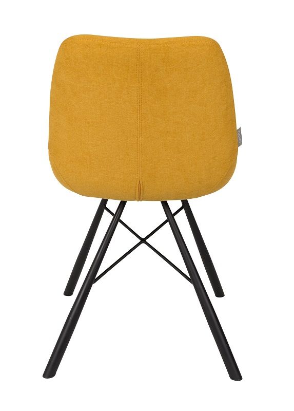 Zuiver Brent Spisebordsstol - Mustard - Unoliving.com