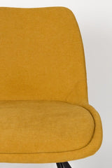 Zuiver Brent Spisebordsstol - Mustard - Unoliving.com