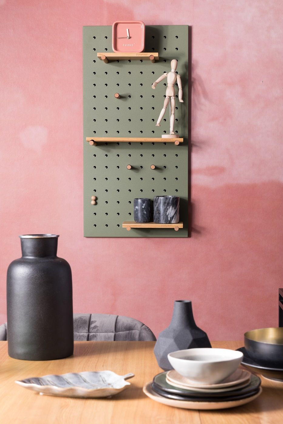 Zuiver Bundy Pegboard - Grøn - Unoliving.com