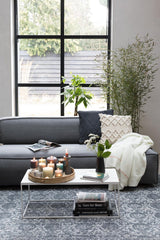 Zuiver Glazed Sofabord 93x43 - Hvid - Unoliving.com