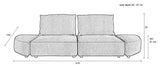 Hunter 3-pers. Sofa, Forest