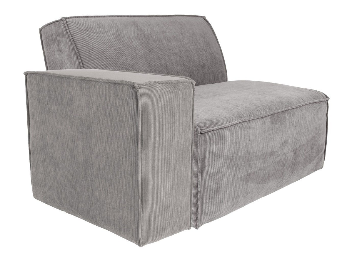 Zuiver James Modulsofa m/armlæn venstre - Cool grey rib - Unoliving.com