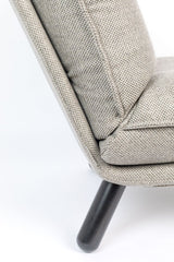 Zuiver Lazy Sack Loungestol - Lysegrå - Unoliving.com