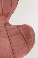 Zuiver OMG Spisebordsstol - Old pink velour - Unoliving.com