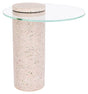 Zuiver Rosalina Sidebord - Pink Terrazzo, Ø40 - Unoliving.com