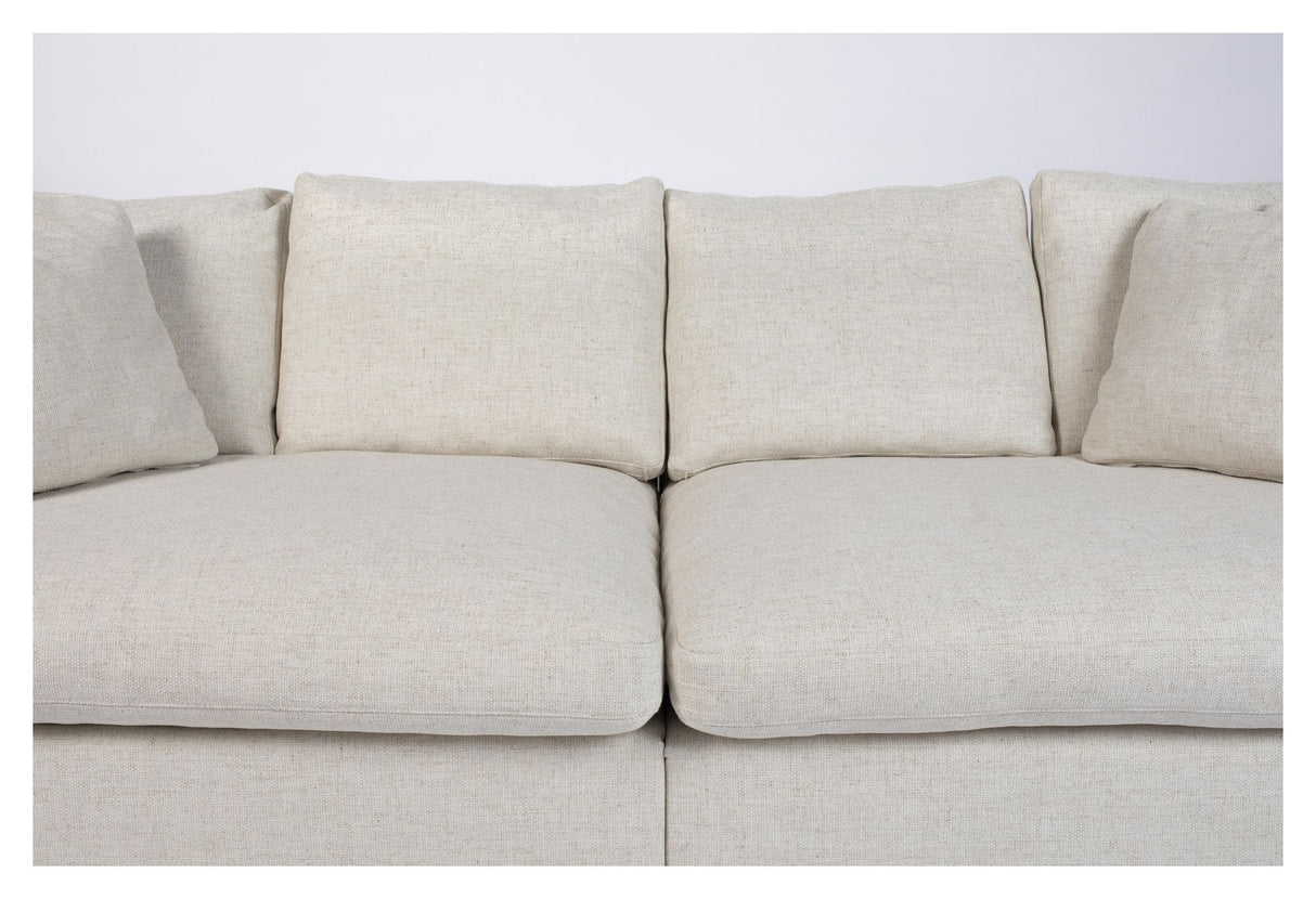 Zuiver Sense 3-pers. Sofa - Cream - Unoliving.com