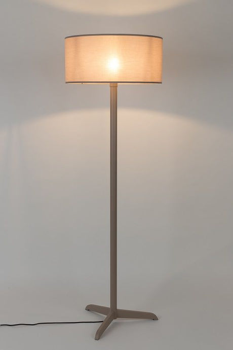 Zuiver Shelby Gulvlampe H155 cm - Taupe - Unoliving.com