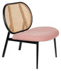 Zuiver Spike Loungestol - Pink/Natur - Unoliving.com