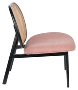 Zuiver Spike Loungestol - Pink/Natur - Unoliving.com