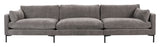 Zuiver Summer 4,5-pers. Sofa - Mørkegrå - Unoliving.com