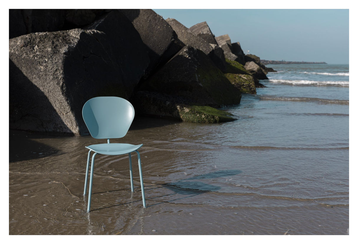 The Ocean Spisebordsstol, Ocean Blue genanvendt plast - Unoliving.com