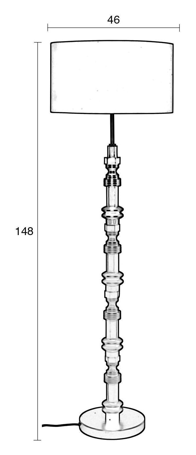 Totem Gulvlampe, Alu - Unoliving.com