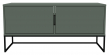 TENZO - LIPP TV-bord, Mat grøn, B:118