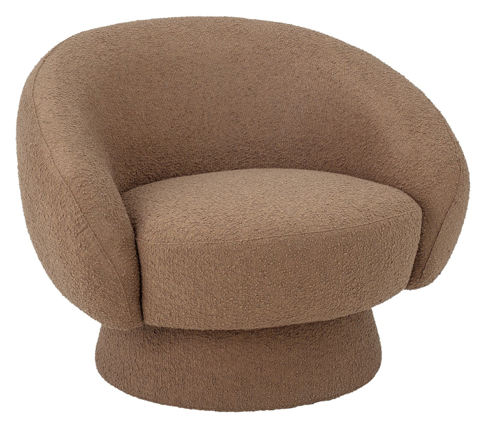 ted-lounge-stol-brun-polyester