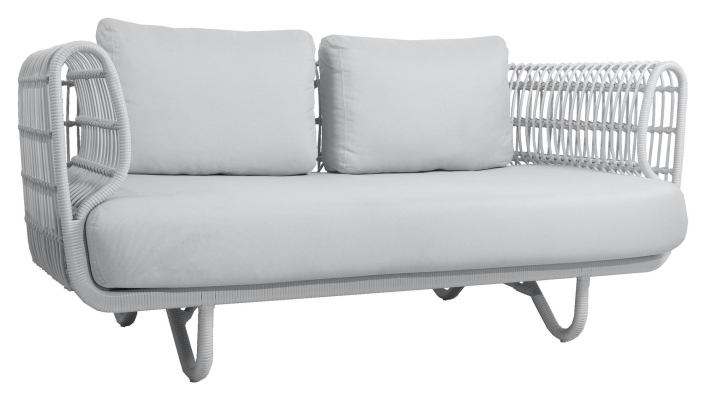 cane-line-outdoor-nest-2-pers-sofa-hvid-cane-line-weaver