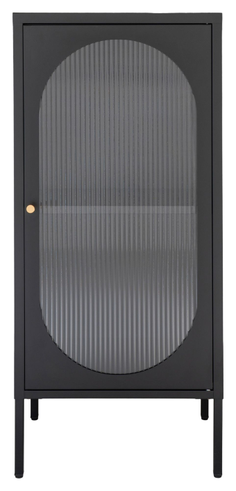 adelaide-vitrineskab-35x50x110-sort-m-riflet-glasdor