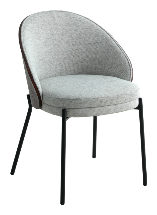canelas-spisebordsstol-lysegra-m-morkebrun-ryg-og-sorte-ben
