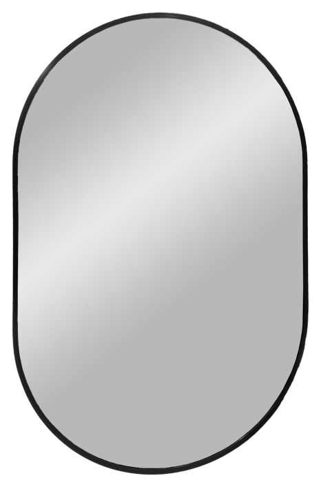 madrid-ovalt-spejl-med-ramme-i-sort-50x80