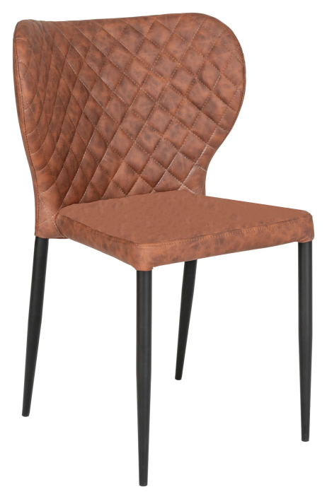 pisa-spisebordsstol-vintage-brun-kunstlaeder