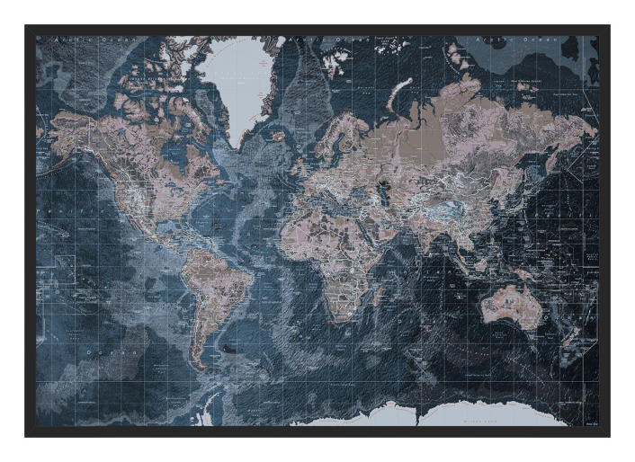 verdenskort-opslagstavle-modern-115x163