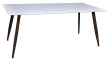 Polar Spisebord, Sort/hvid, 180x90