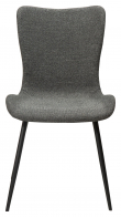 Danform Medusa Spisebordsstol, pebble grå bouclé stof
