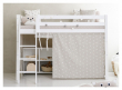 Hoppekids Premium Mellemhøj seng, Hvid, 90x200