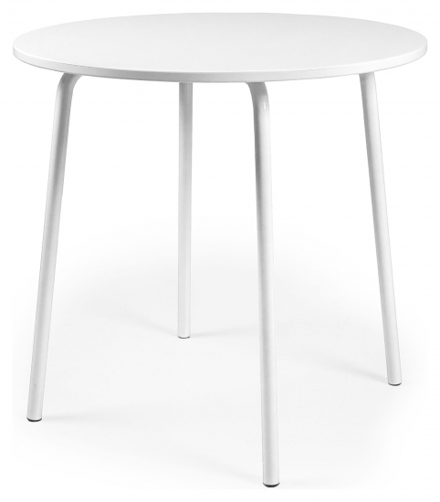 Lolly Spisebord, Ø90, Hvid