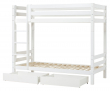 Hoppekids Premium Køjeseng sengehest , Hvid, 90x200,