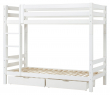Hoppekids Premium Køjeseng sengehest , Hvid, 90x200,