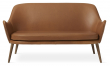 Warm Nordic DWELL 2-pers. Sofa, Camel læder
