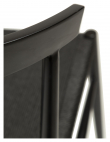 Danform Sava Spisebordsstol, sort papirreb/sort stel