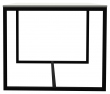 TENZO - LIPP Spisebord, Hvid, 90x180